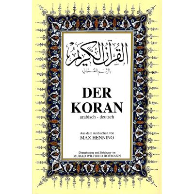 Der Koran (arab./deut.) Max Henning / Murad Hofmann (A 6) Hardcover