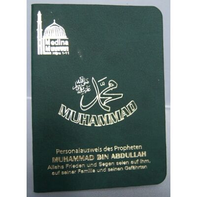 Ausweis des Propheten Muhammad (sas) auf deutsch