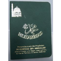 Ausweis des Propheten Muhammad (sas) auf deutsch