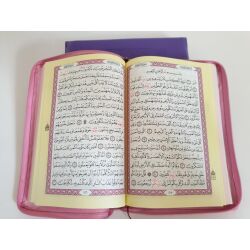 Taschenkoran mit Reißverschluss (14,5x21cm)