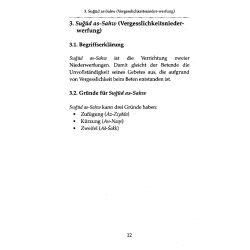 Wenn man im Gebet vergisst