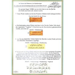 SET: Quran Tajweed (Tajwied) mit Lautumschrift - Teil 30...