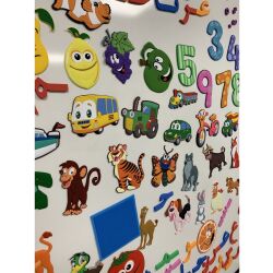 Magnetische Buchstaben-Box (über 450 Teile) inkl Schreibheft