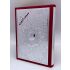 Edler Quran Tajweed mit Samtbezug & Metallcover Silber