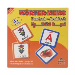 Wörter-Memo (Memory Deutsch-Arabisch)
