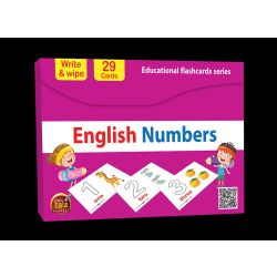 Lernkarten: Englische Zahlen lernen