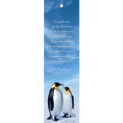 Lesezeichen Pinguine - Bücher