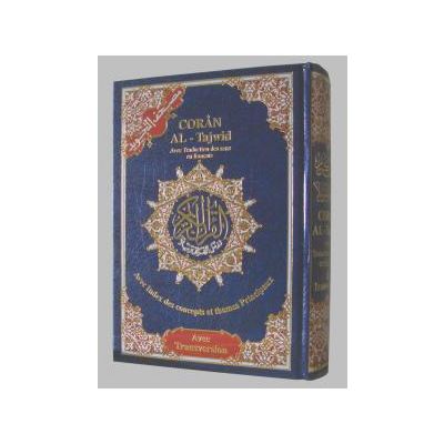 Koran-Tajweed+Umschrift auf Französisch